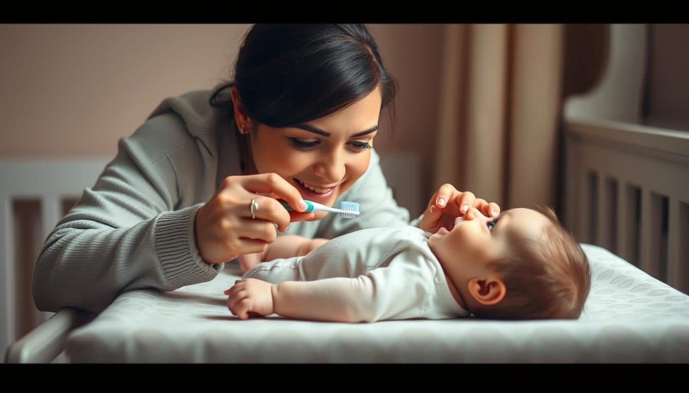 ab wann zähne putzen baby